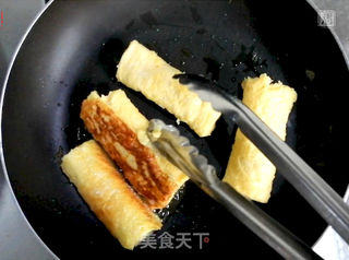 芒果吐司卷附芒果奶昔的做法步骤:7