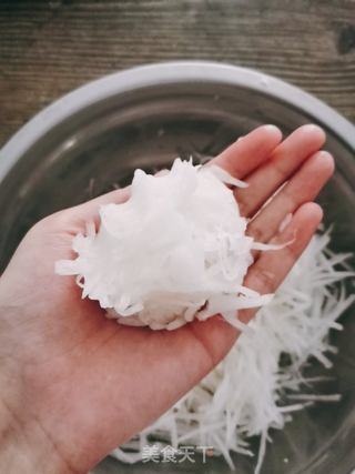 响油萝卜丝的做法步骤：3