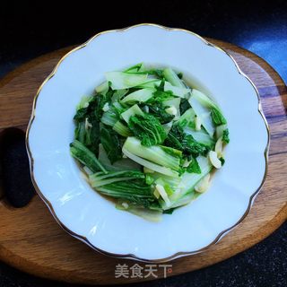 蚝油奶白菜的做法步骤：10