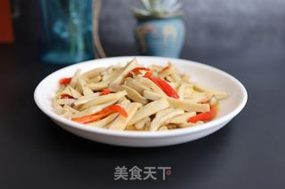 肉丝炒杏鲍菇的做法步骤：10