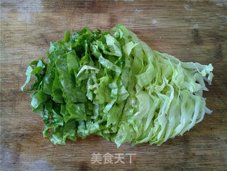 香菇肉片青菜粥的做法步骤:8