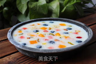 教你在家做炒酸奶,不需要炒冰机的做法步骤:4