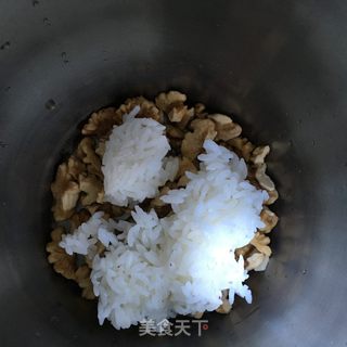 核桃红枣米糊的做法步骤：6