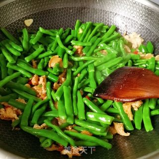 梅干菜烧四季豆的做法步骤：10