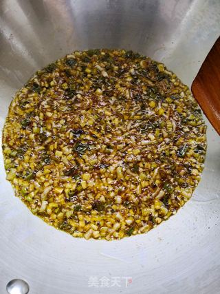 银鱼干葱油拌面的做法步骤:8
