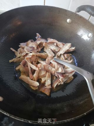 芹菜炒猪肚的做法步骤：9