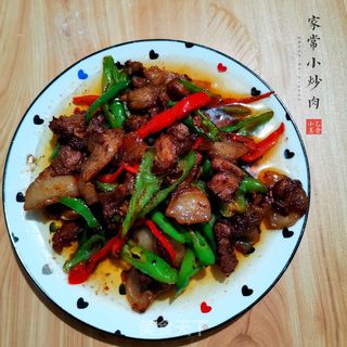 家常小炒肉的做法步骤：10