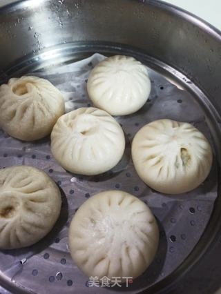 鲜肉包子的做法步骤:10