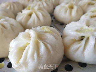 一年一季山芹菜包子的做法步骤:6