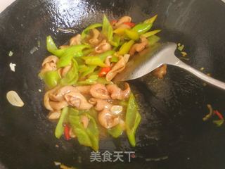 尖椒肥肠的做法步骤:14