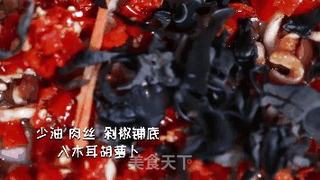 开胃下饭鱼香肉丝的做法步骤：2