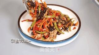 开胃下饭鱼香肉丝的做法步骤:6