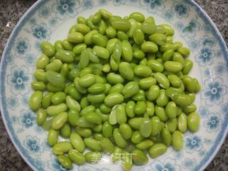 蘑菇烧毛豆的做法步骤:7