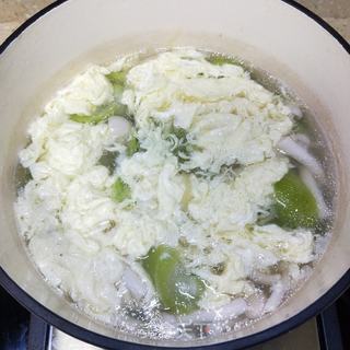 丝瓜鲜菇蛋花汤的做法步骤：8