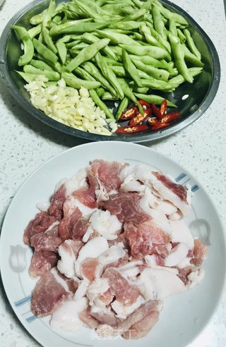 四季豆炒肉的做法步骤：2