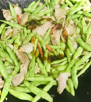 四季豆炒肉的做法步骤：7