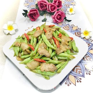四季豆炒肉的做法步骤：8