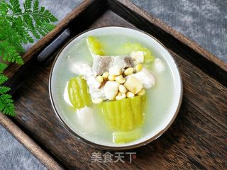 肘肉炖苦瓜汤的做法步骤:14