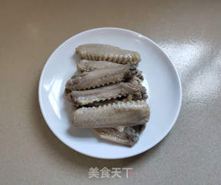 酱淋白切鸭翅的做法步骤:4