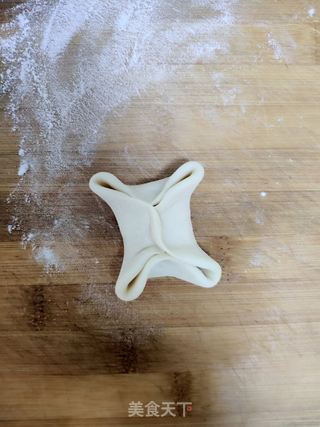绿豆沙福包的做法步骤:9