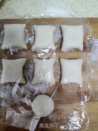绿豆沙福包的做法步骤:11