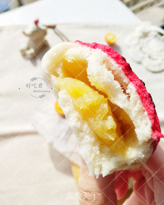 绿豆沙福包的做法步骤:21