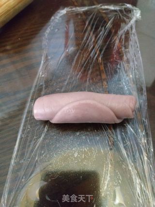 紫薯酥皮绿豆饼的做法步骤:12