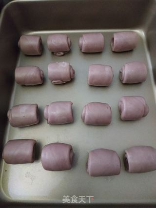 紫薯酥皮绿豆饼的做法步骤:14