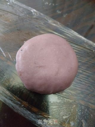 紫薯酥皮绿豆饼的做法步骤:16