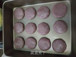 紫薯酥皮绿豆饼的做法步骤:17