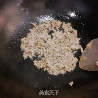 香菇肉酱面的做法步骤:6