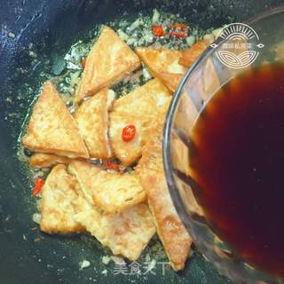焖煎豆腐的做法步骤:12