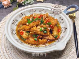 焖煎豆腐的做法步骤:16