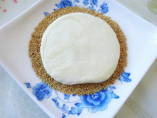 山药芝麻烧饼的做法步骤:10