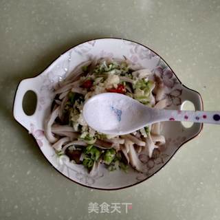 凉拌杏鲍菇的做法步骤:6