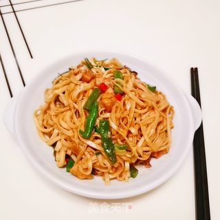 四季豆焖面的做法步骤:12