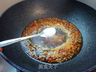 肉末豇豆红米线的做法步骤:10