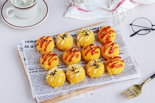 爆浆芝士土豆球的做法步骤：11