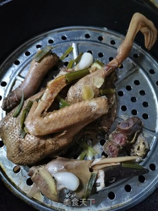 五香脆皮鸭的做法步骤:6