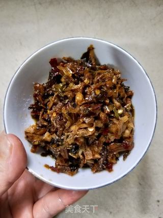 外婆菜炒鸡蛋的做法步骤:3