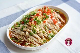 凉拌蛏子金针菇的做法步骤:9