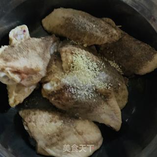 薯片烤翅-创意满满的休闲美食的做法步骤：5