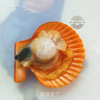 蒜蓉粉丝蒸扇贝的做法步骤:2