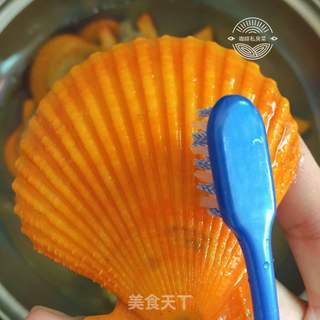 蒜蓉粉丝蒸扇贝的做法步骤:4