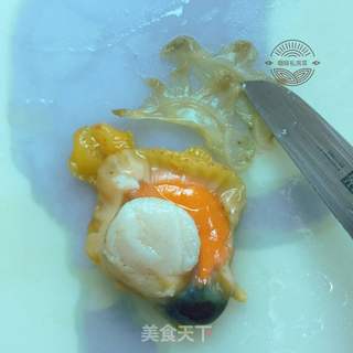 蒜蓉粉丝蒸扇贝的做法步骤:5