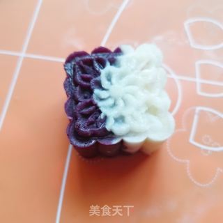 紫薯山药糕的做法步骤:9