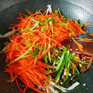 鱼香肉丝的做法步骤:10