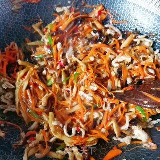 鱼香肉丝的做法步骤:14