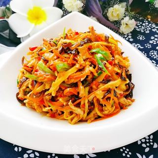 鱼香肉丝的做法步骤:16