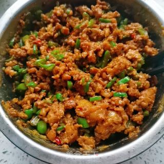 四季豆酱鸡肉包的做法步骤：10